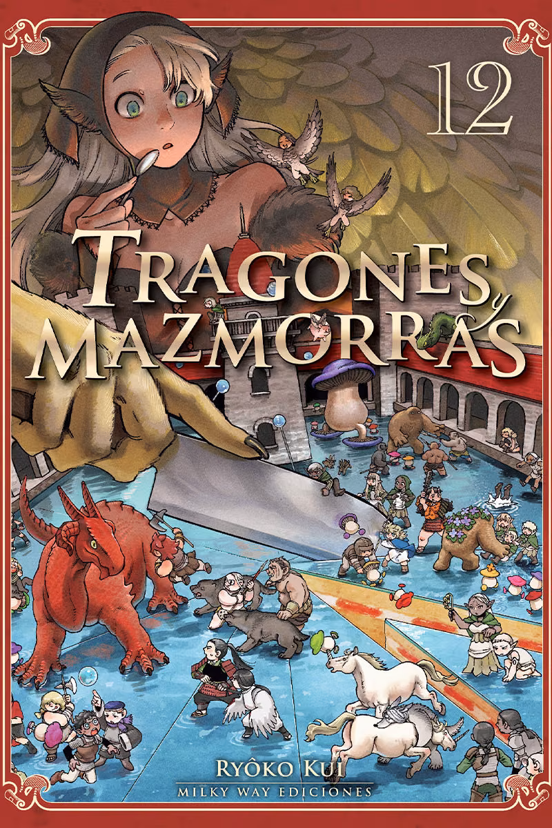 Tragones y Mazmorras 12 - Manga y Comics Akibara Tragones y Mazmorras 12