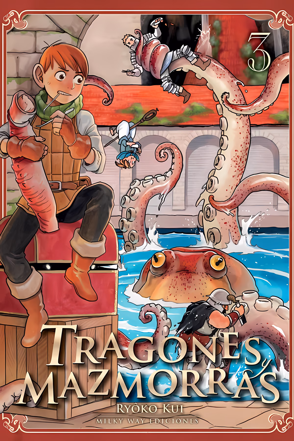 Tragones y Mazmorras 03 - Manga y Comics Akibara Tragones y Mazmorras 03