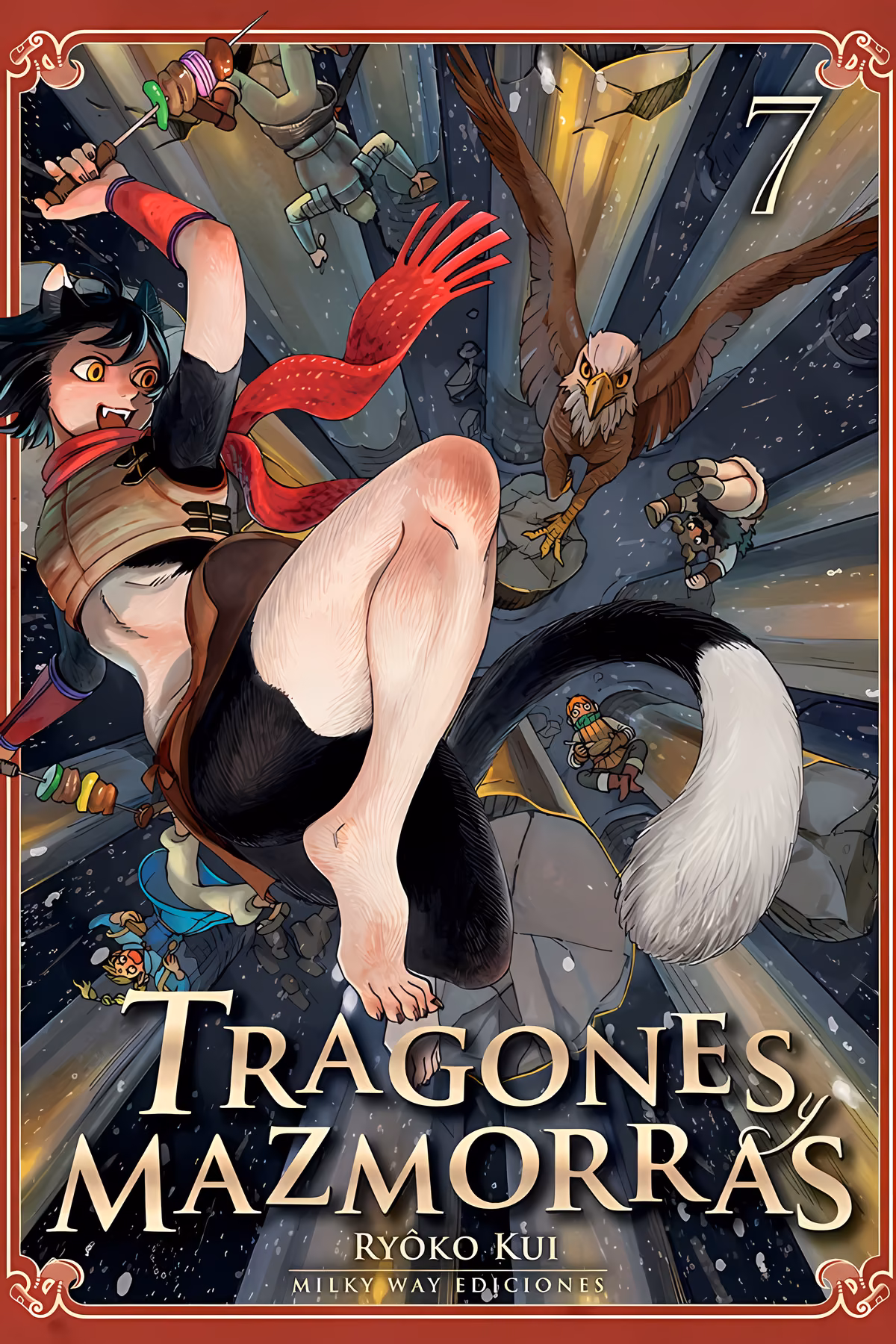 Tragones y Mazmorras 07 - Manga y Comics Akibara Tragones y Mazmorras 07